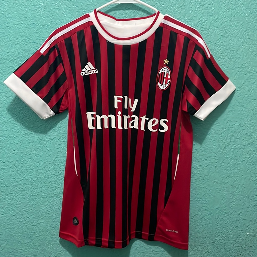Ac Milan 11/12 Adidas Home Jersey